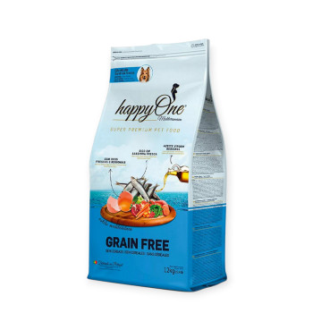 happyOne Mediterraneum Adult Dog Fresh Sardine корм для собак, зі сардиною - 12 кг