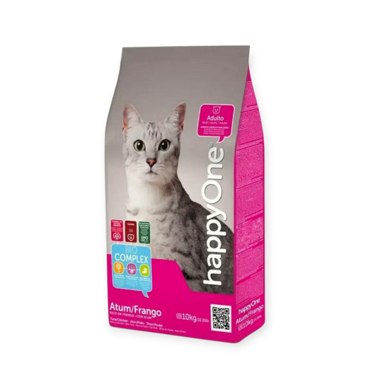 happyOne Adult Cat Tuna & Chicken корм для котів, з тунцем та куркою - 10 кг