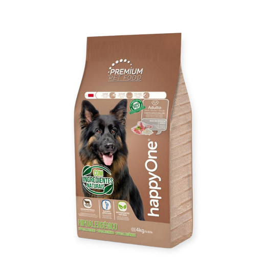 happyOne Premium Adult Dog Hypoallergenic гіпоалергенний корм для собак, з ягням - 15 кг