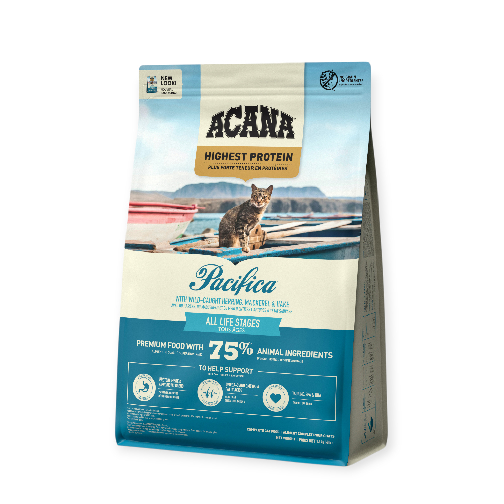 Acana Pacifica Cat & Kitten корм для котів, з рибою - 1,8 кг