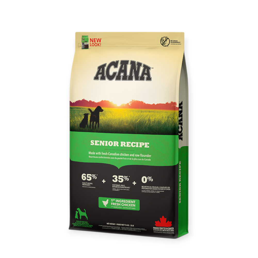 Acana Senior Dog корм для пожилых собак, с курицей и рыбой - 11,4 кг