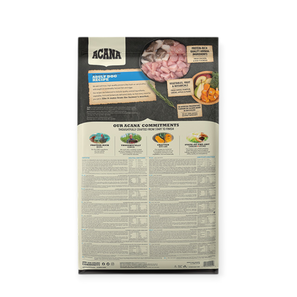 Acana Adult Dog корм для собак всех пород - 11,4 кг