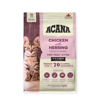 Acana First Feast Kitten корм для кошенят - 1,8 кг