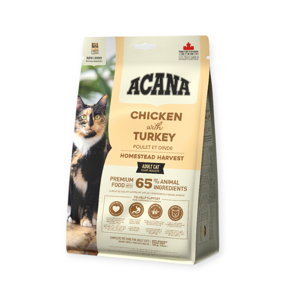 Acana Homestead Harvest Cat корм для котів, з індичкою, куркою та качкою - 340 г