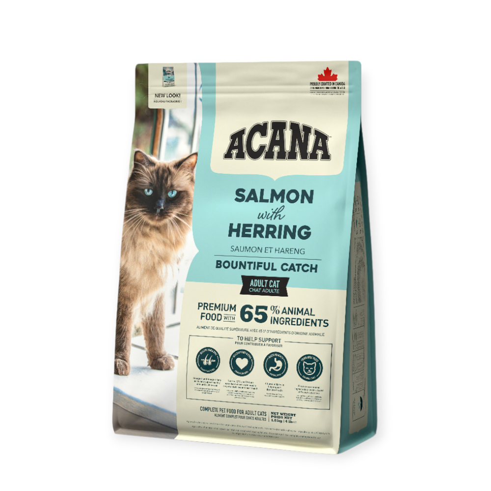 Acana Bountiful Catch Cat корм для котів, з лососем, фореллю і оселедцем - 1,8 кг