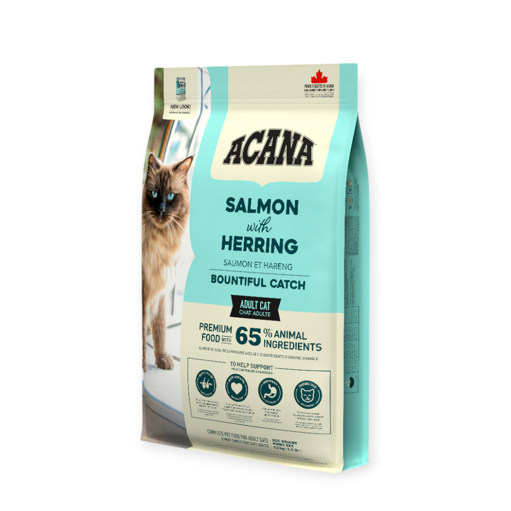 Acana Bountiful Catch Cat корм для котів, з лососем, фореллю і оселедцем - 4,5 кг