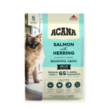 Acana Bountiful Catch Cat корм для котів, з лососем, фореллю і оселедцем - 4,5 кг