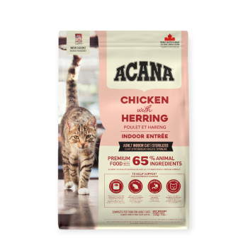 Acana Indoor Entree Cat корм для котів, з кроликом, індичкою та куркою - 1,8 кг