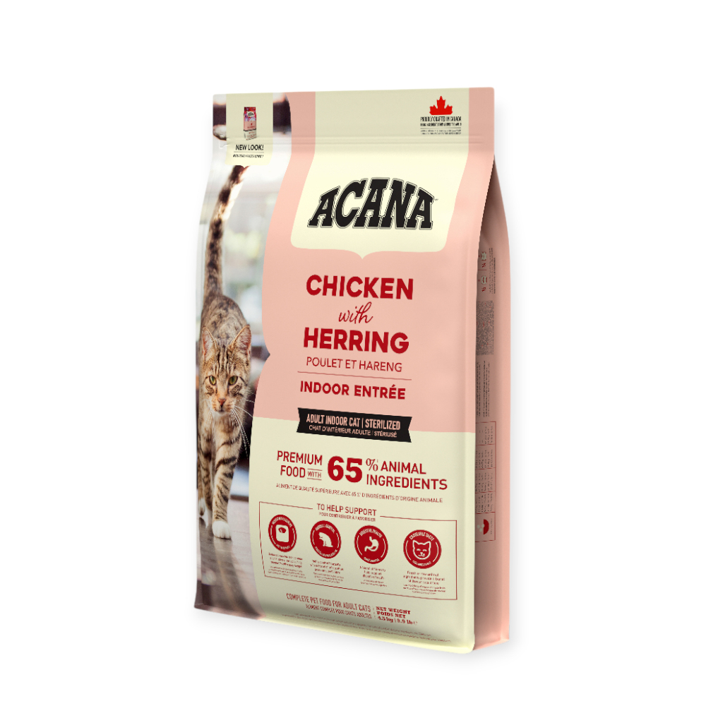 Acana Indoor Entree Cat корм для котів, з кроликом, індичкою та куркою - 4,5 кг