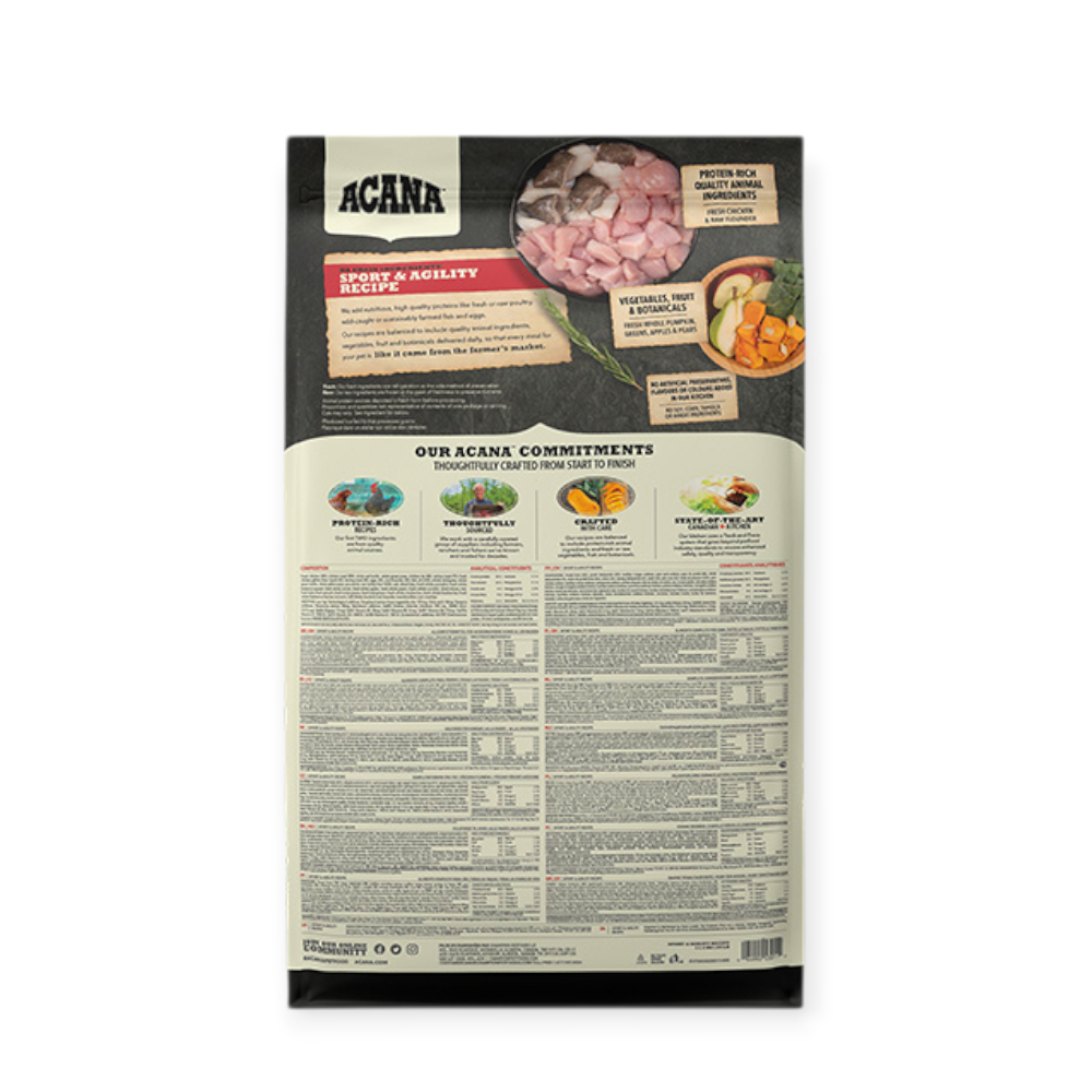 Acana Sport & Agility корм для активних собак - 11,4 кг