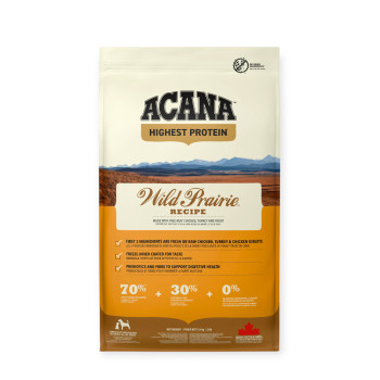 Acana Wild Prairie Dog корм для собак, з куркою та індичкою - 11,4 кг