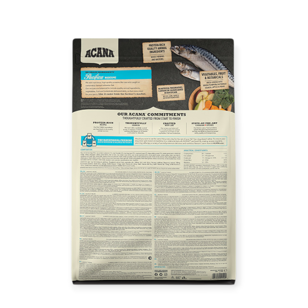 Acana Pacifica Dog корм для собак, з рибою - 2 кг
