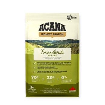 Acana Grasslands Dog корм для собак, с ягненком - 6 кг