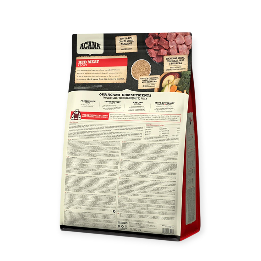 Acana Red Meat Recipe Dog корм для собак, з красним м'ясом - 2 кг