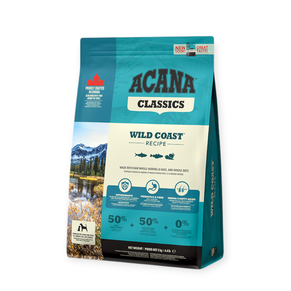 Acana Wild Coast Dog корм для собак, з рибою - 2 кг