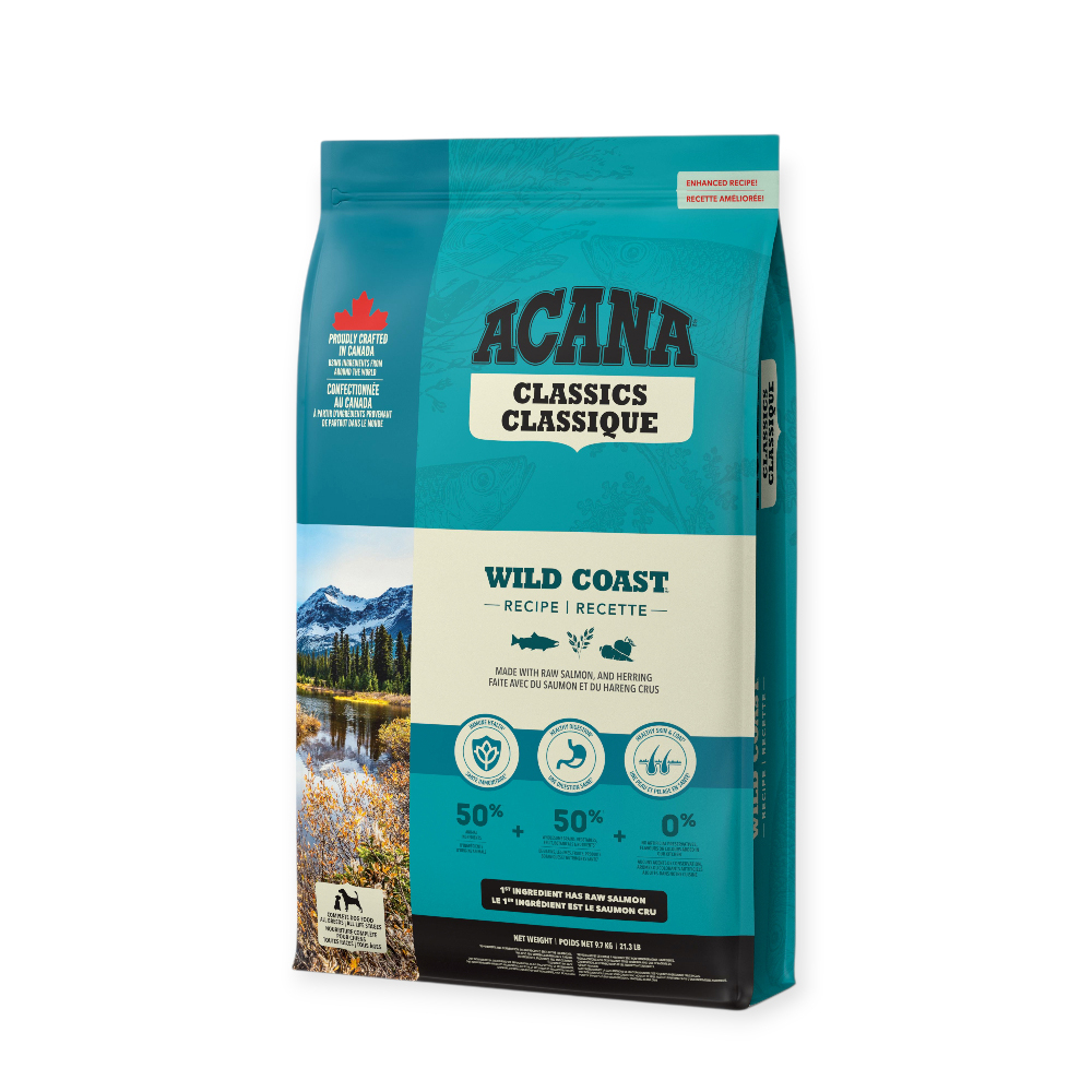 Acana Wild Coast Dog корм для собак, с рыбой - 9,7 кг