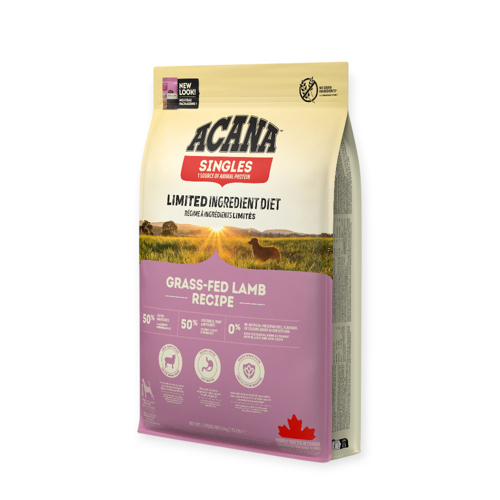 Acana Grass-Fed Lamb корм для собак, с ягненком - 6 кг
