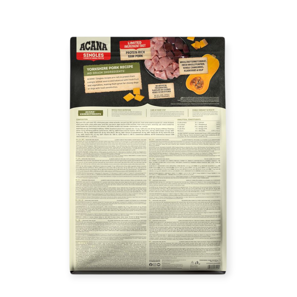 Acana Yorkshire Pork корм для собак, зі свининою - 2 кг