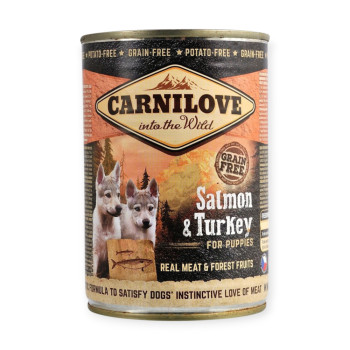 Carnilove Puppy Salmon & Turkey паштет для цуценят, з лососем та індичкою - 400 г