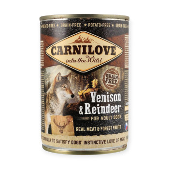 Carnilove Dog Venison & Pheasant паштет для собак всіх порід, з олениною - 400 г