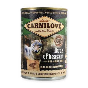 Carnilove Dog Duck & Pheasant паштет для собак, с уткой и фазаном - 400 г