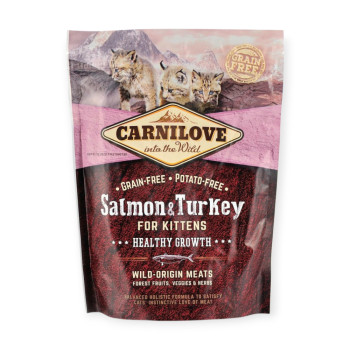 Carnilove Kitten Salmon & Turkey корм для кошенят, з лососем та індичкою - 400 г