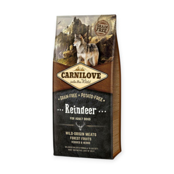 Carnilove Dog Reindeer корм для собак, с олениной - 12 кг