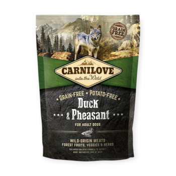 Carnilove Dog Adult Duck & Pheasant корм для собак, з качкою та фазаном - 1,5 кг