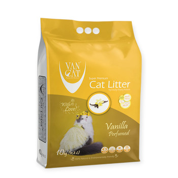 Van Cat Vanilla бентонітовий наповнювач, з ароматом ванілі - 10 кг