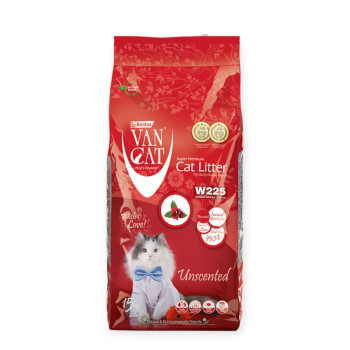 Van Cat Unscented бентонітовий наповнювач, без аромату - 15 кг