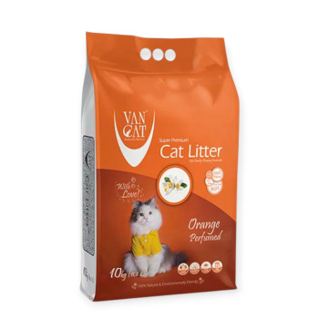 Van Cat Orange бентонітовий наповнювач, з ароматом квітучого апельсина - 10 кг