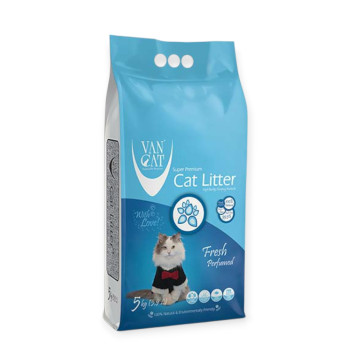 Van Cat Fresh бентонітовий наповнювач, з ароматом свіжості - 5 кг