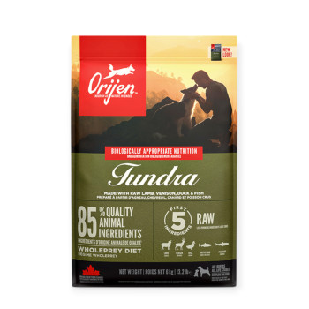 Orijen Tundra Dog корм для собак, з м'ясом та рибою - 4 кг