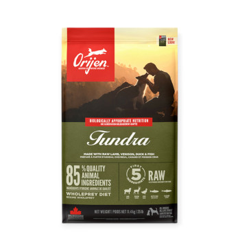 Orijen Tundra Dog корм для собак, с мясом и рыбой - 11,4 кг