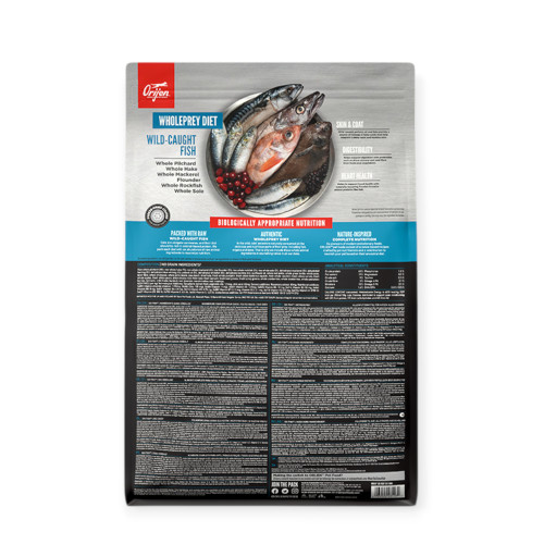 Orijen 6 Fresh Fish Cat & Kitten корм для котів, з рибою - 1,8 кг
