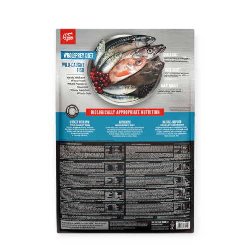 Orijen 6 Fresh Fish Cat & Kitten корм для котів, з рибою - 5,4 кг