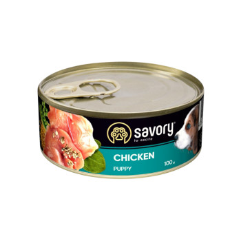 Savory Puppy Chicken корм для цуценят, з куркою - 100 г
