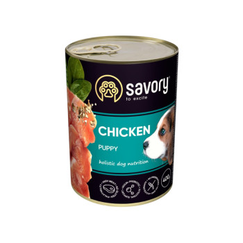 Savory Puppy Chicken корм для цуценят, з куркою - 400 г