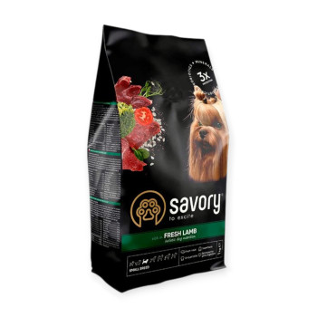 Savory Dog Small Lamb корм для собак малых пород, с ягненком - 1 кг