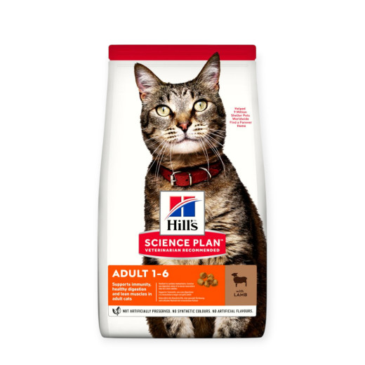 Hill's Science Plan Adult Lamb корм для котів, з ягням - 3 кг