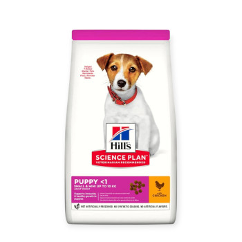 Hill's Science Plan Puppy Small & Miniature для щенков малых пород, с курой и индейкой - 6 кг