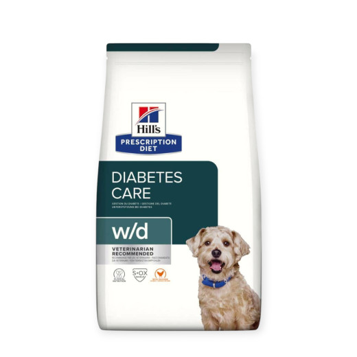 Hill's Prescription Diet W/D Diabetes Care диета для ожирения и диабета - 10 кг