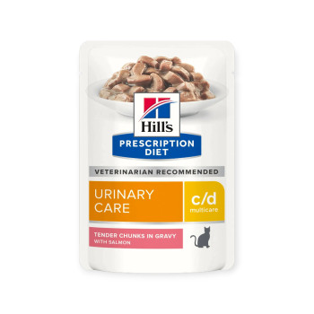 Hill's Prescription Diet Urinary Care С/D Multicare Salmon дієта, з лососем - 85 г х 12 шт