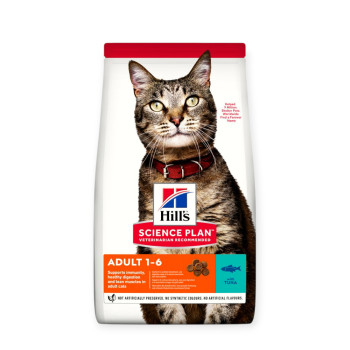 Hill's Science Plan Adult Tuna корм для дорослих котів, з тунцем - 10 кг