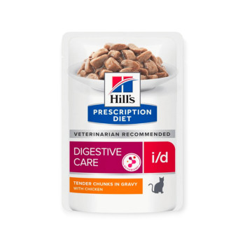 Hill's Prescription Diet Digestive Care I/D дієта для котів при порушеннях травлення - 85 г х 12 шт