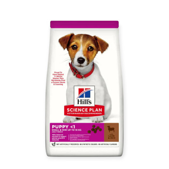 Hill's Science Plan Puppy Small & Mini Lamb корм для щенков малых, с ягненком - 6 кг