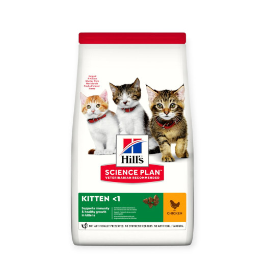 Hill's Science Plan Kitten Chicken корм для котят, с курицей - 1,5 кг