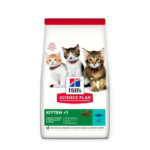 Hill's Science Plan Kitten Tuna корм для котят, с тунцем - 1,5 кг
