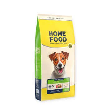 Home Food Dog Low-Grain For Active Adult Mini & Junior для собак малих порід, з ягням - 10 кг