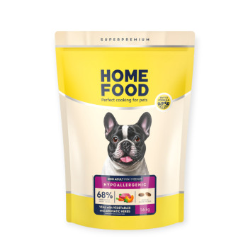 Home Food Dog Adult Mini-Medium Hypoallergenic для малых и средних собак с телятиной - 1,6 кг